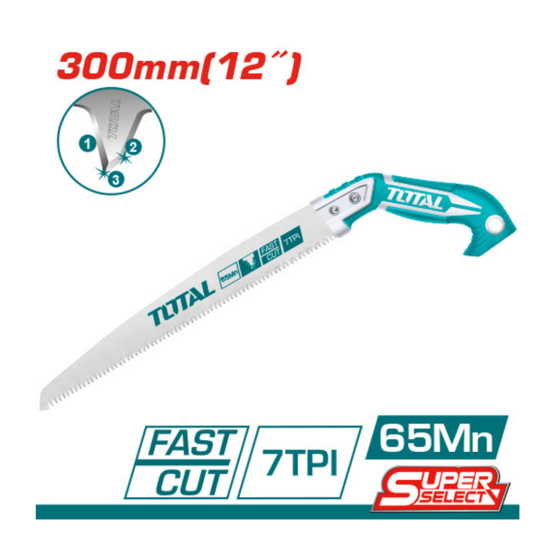 Total El Testeresi 300 mm 12'' / THT51130026