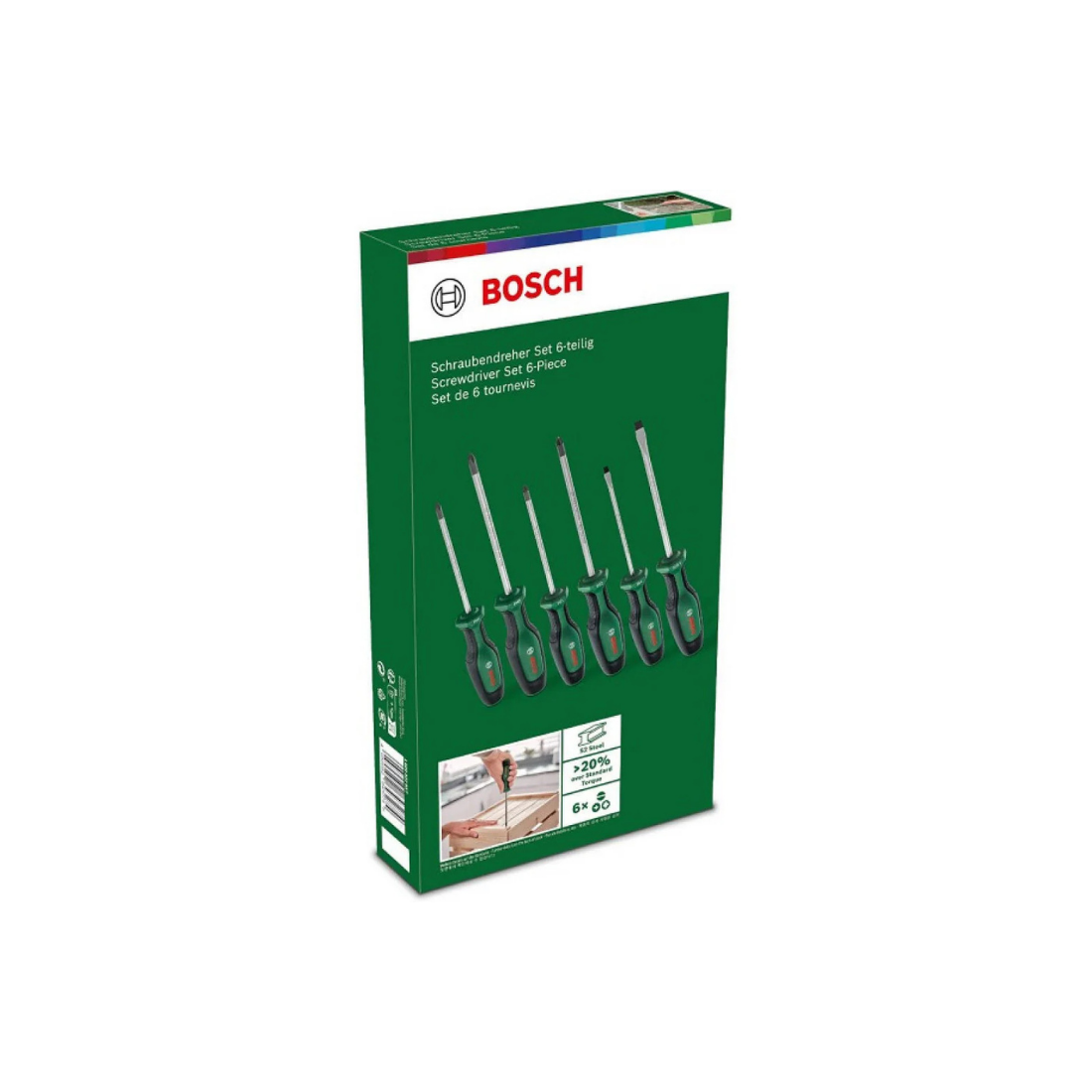 Bosch Tornavida Seti 6 Parça 1600A02BX7