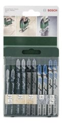 Bosch 10 Parça Dekupaj Testere Seti Karışık 2609256746