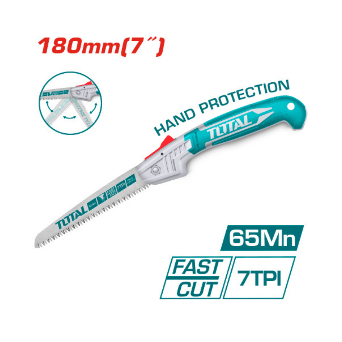 Total Katlanır Budama Testeresi / THFSW18026
