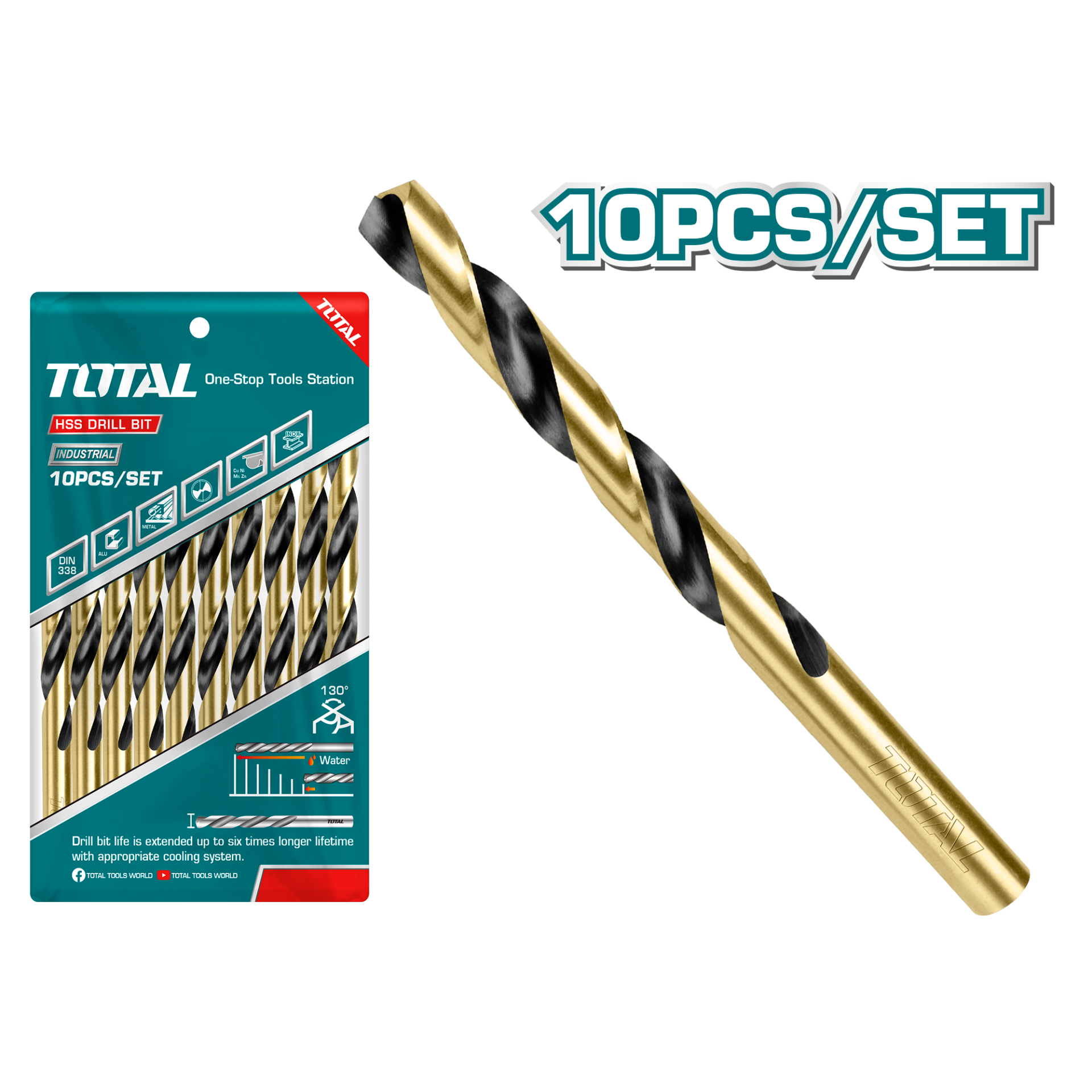 Total HSS Matkap Ucu 12mm / TAC101203