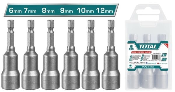 Total 6 lı Manyetik Somun Seti / TAC2765061