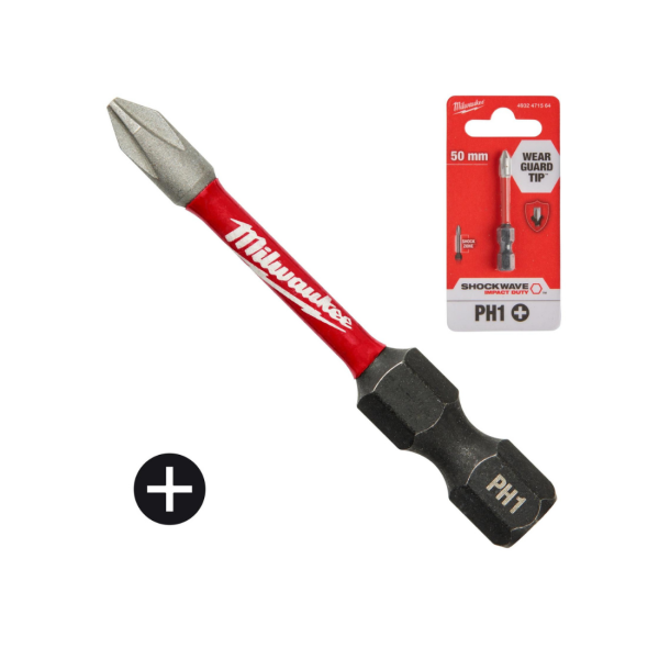 Milwaukee Bits Uç Ph1 50 Mm 4932471564