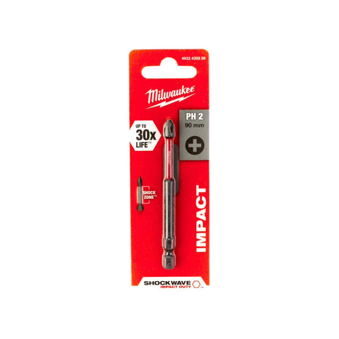 Milwaukee Bits Uç Ph2 90 Mm 4932430856