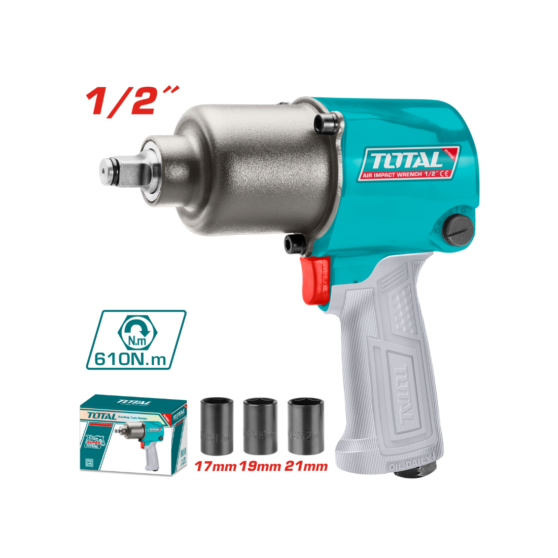 Total 1/2” HAVALI SOMUN SIKMA / TAT40122