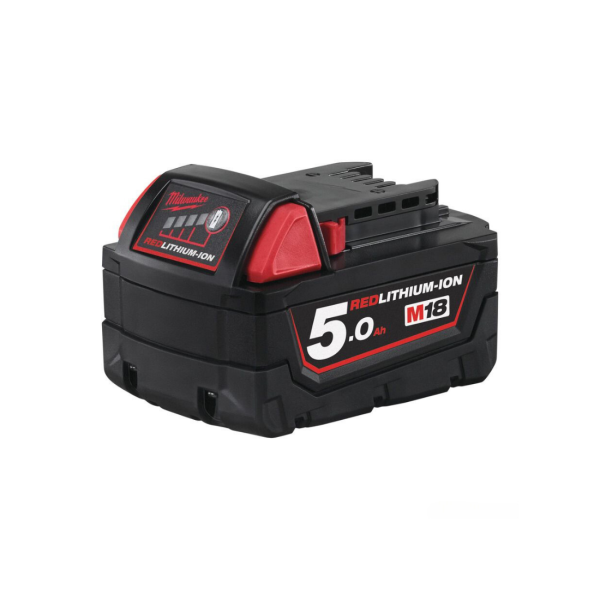 Milwaukee M18B5 M18 Lityum Iyon Pil (18 V, 5,0 Ah, 4932430483)