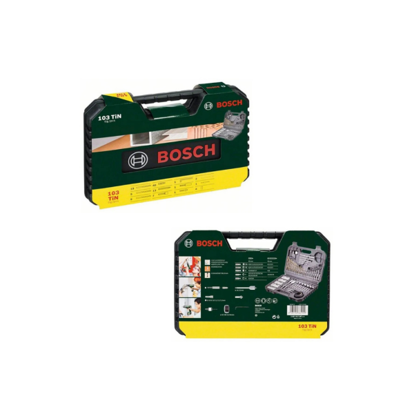 Bosch V Line 103 Parça Matkap Delme Ve Vidalama Seti 2607017367
