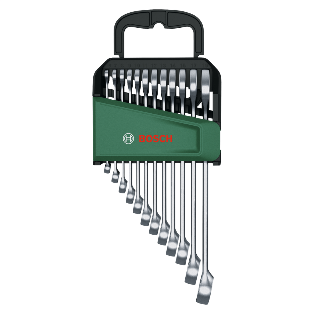 BOSCH 12 Parça Kombine Anahtar Takımı 6-19 mm - 1600A02Z9D