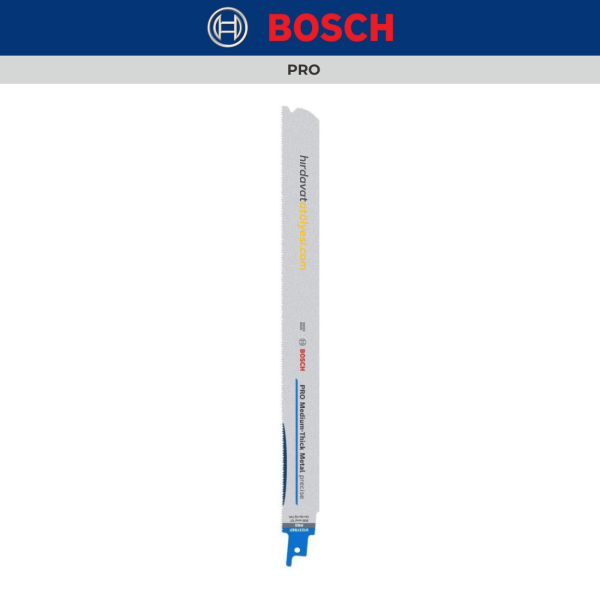 Bosch Pro S 1237 BEF 2-6 mm Metal Boru 5'li Panter Testere Ucu 300 mm 2608658996