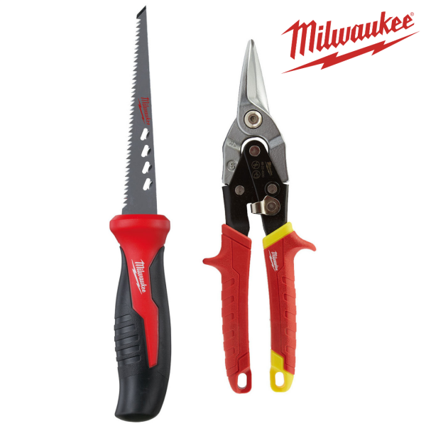 Milwaukee T4932479784 Testere ve Kaportacı Makası Alçıpan Seti