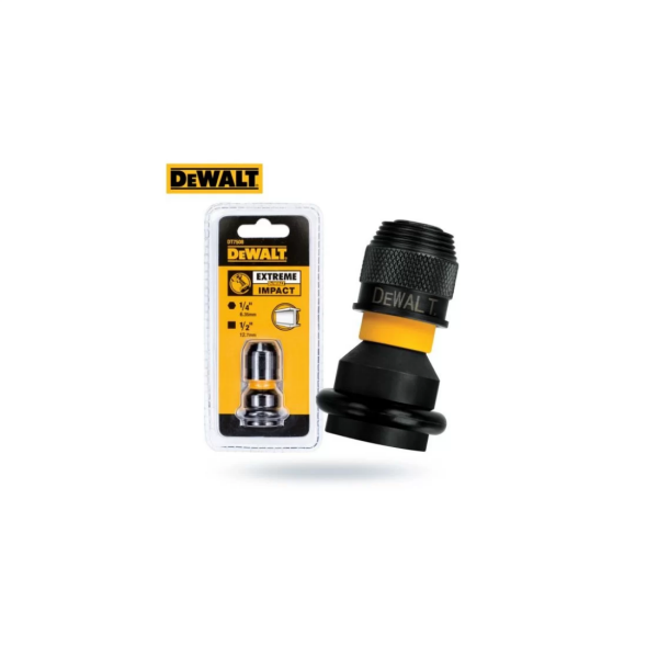 Dewalt DT7508-QZ 1/4'' Hex ile 1/2'' Kare Darbeli Anahtar Adaptörü