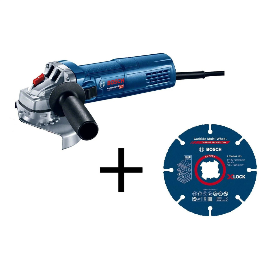 Bosch GWS 9-125 S Devir Ayarlı Avuç Taşlama CMW Disk Hediyeli 0615990N3G